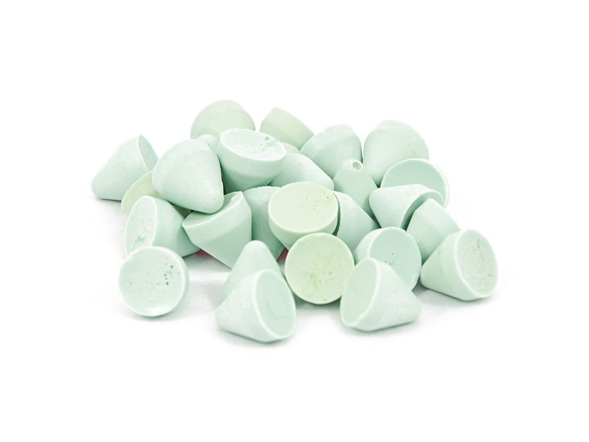 Mint Triangles 10mm